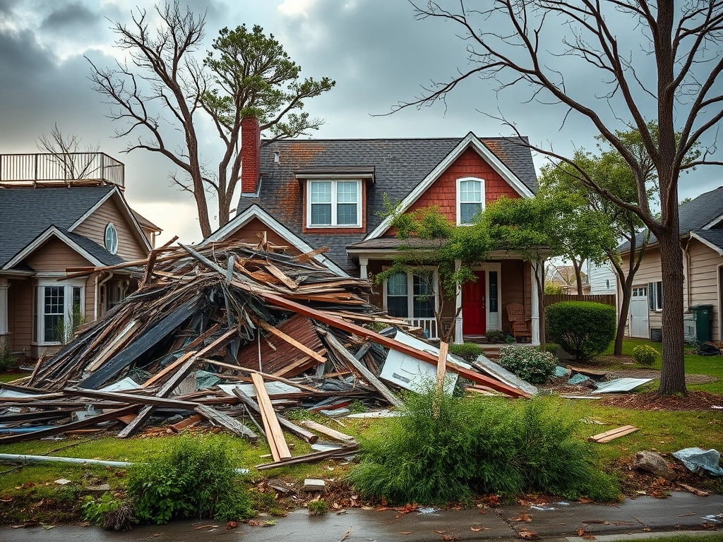 Storm Natural Disaster Damage