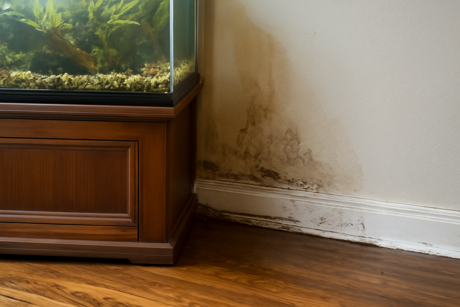 Aquarium Leak Water Removal in Spanaway, WA