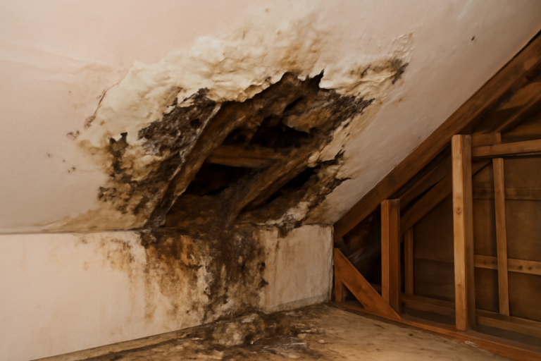 Attic Water Damage Restoration