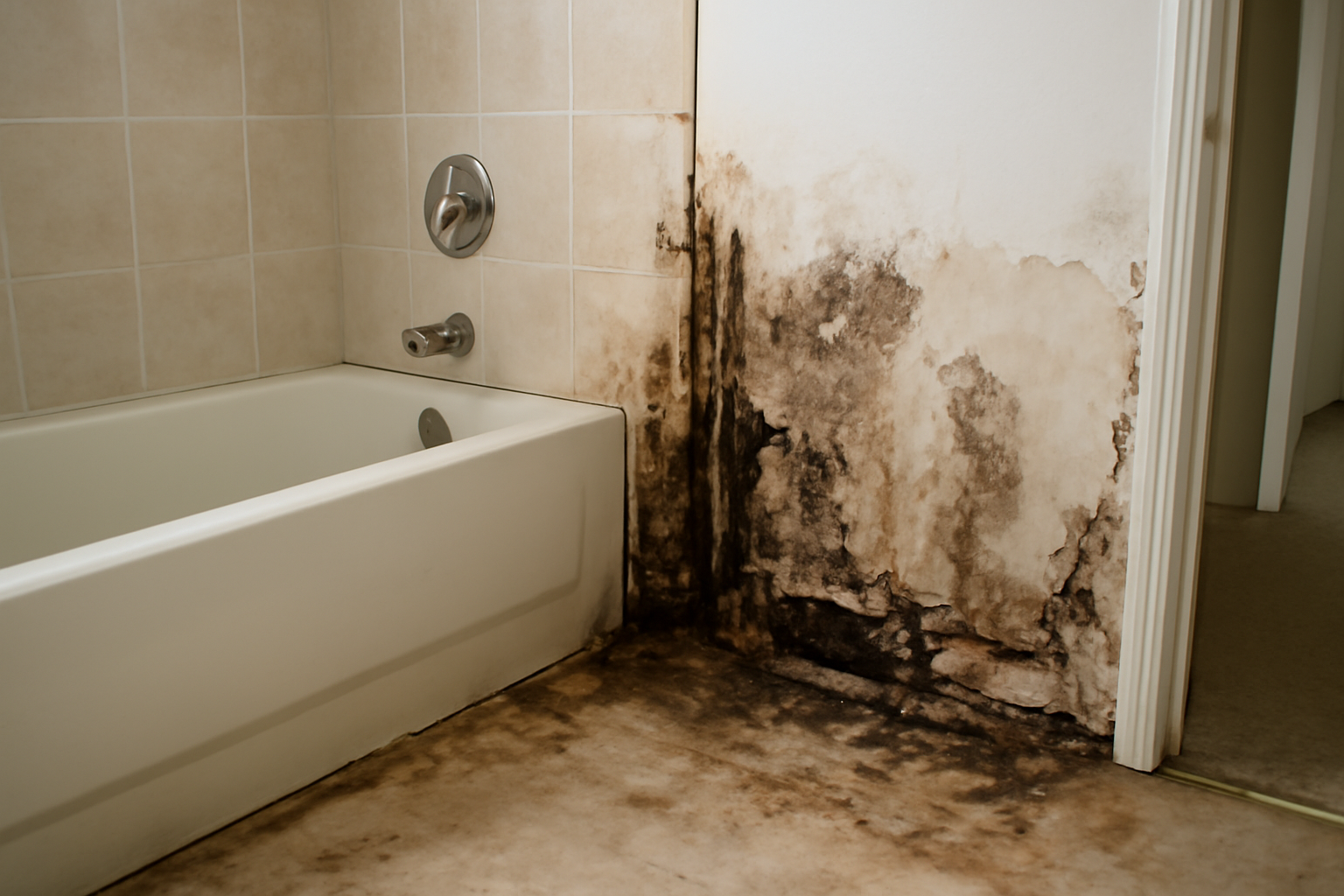 Bathroom Water Damage Restoration in Mercer Island, WA