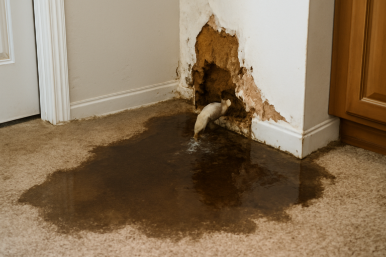 Broken Pipe Water Removal