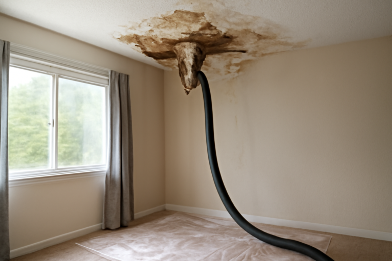 Ceiling Water Extraction