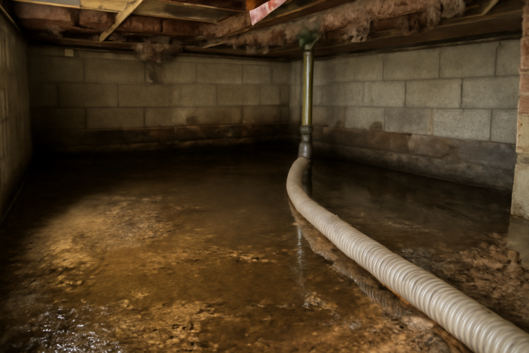 Crawl Space Water Extraction