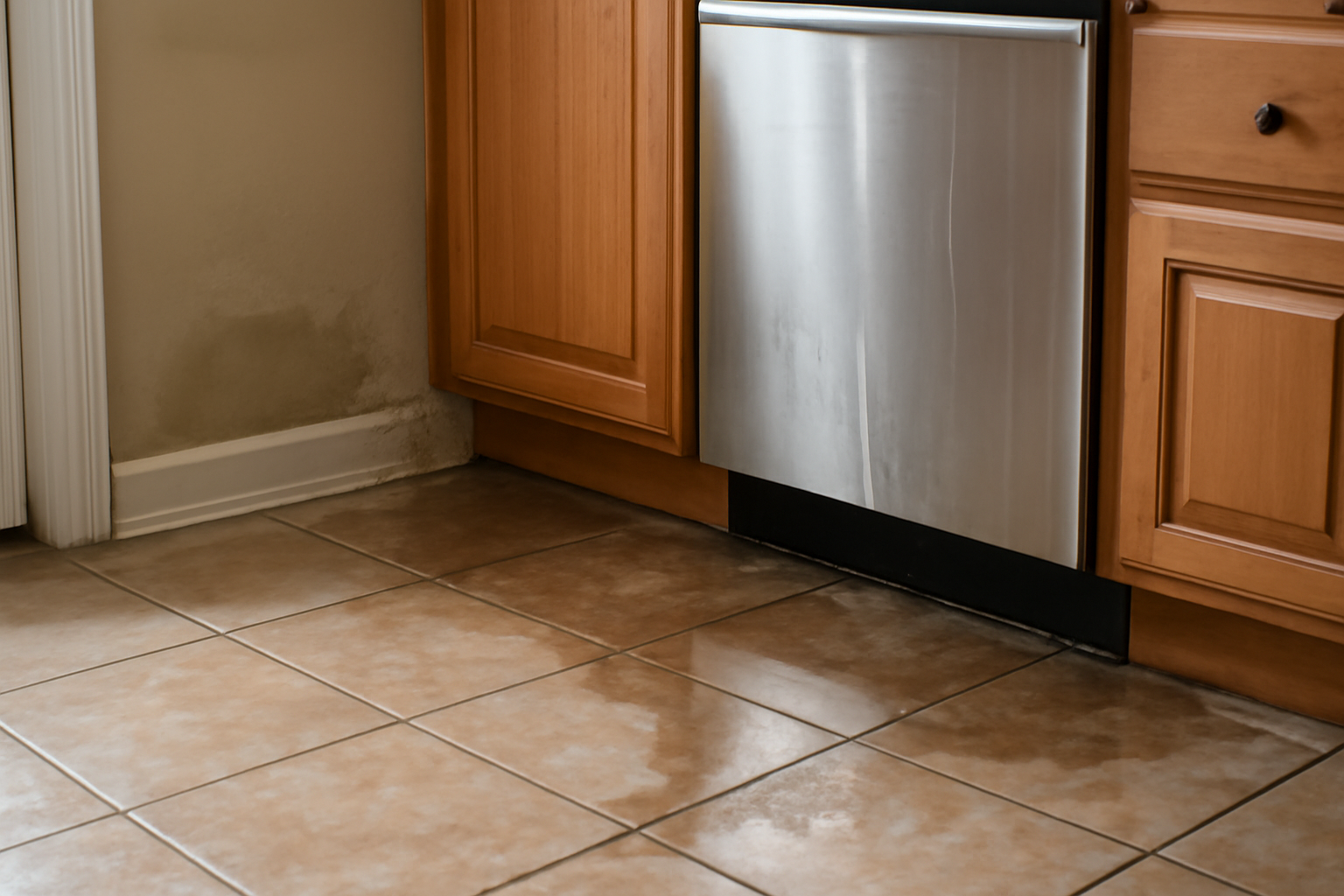 Dishwasher Leak Water Removal in Covington, WA