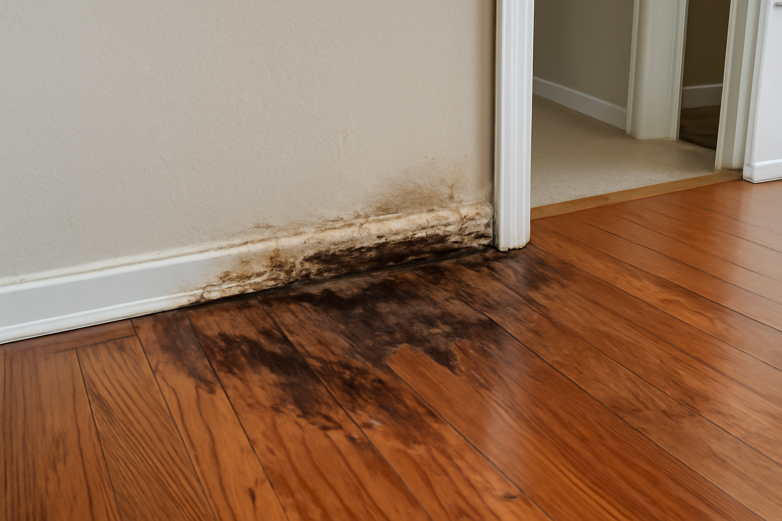 Hardwood Floor Water Damage Repair in Graham, WA