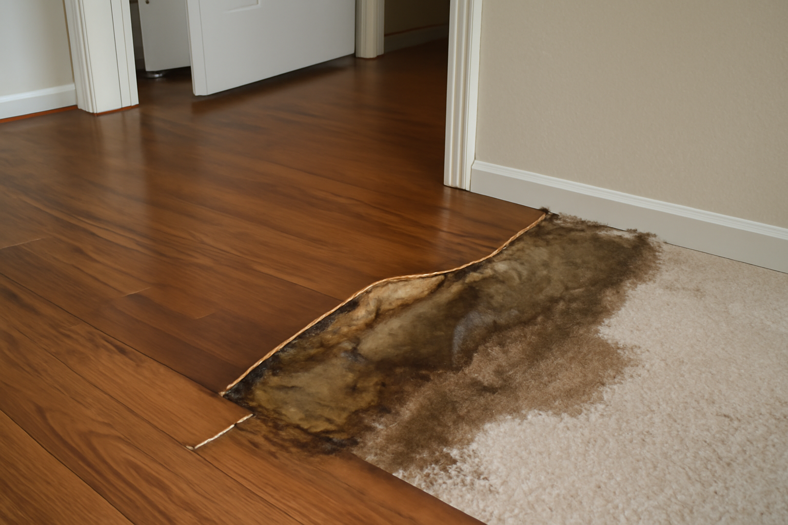 Laminate Floor Water Extraction in Medina, WA