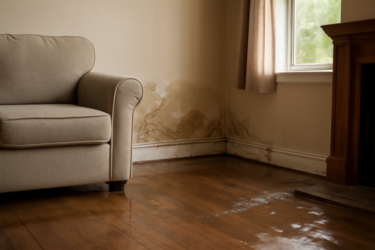 Living Room Water Removal