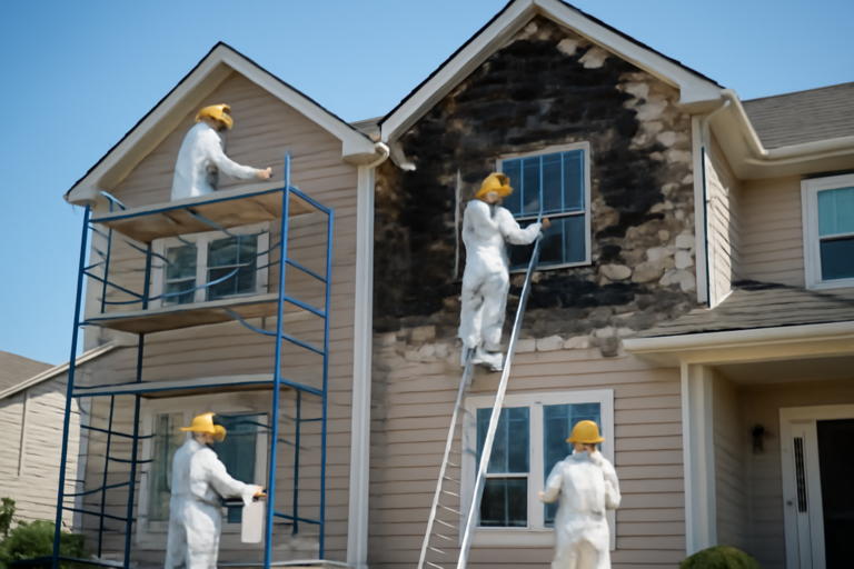 Fire damage restoration service