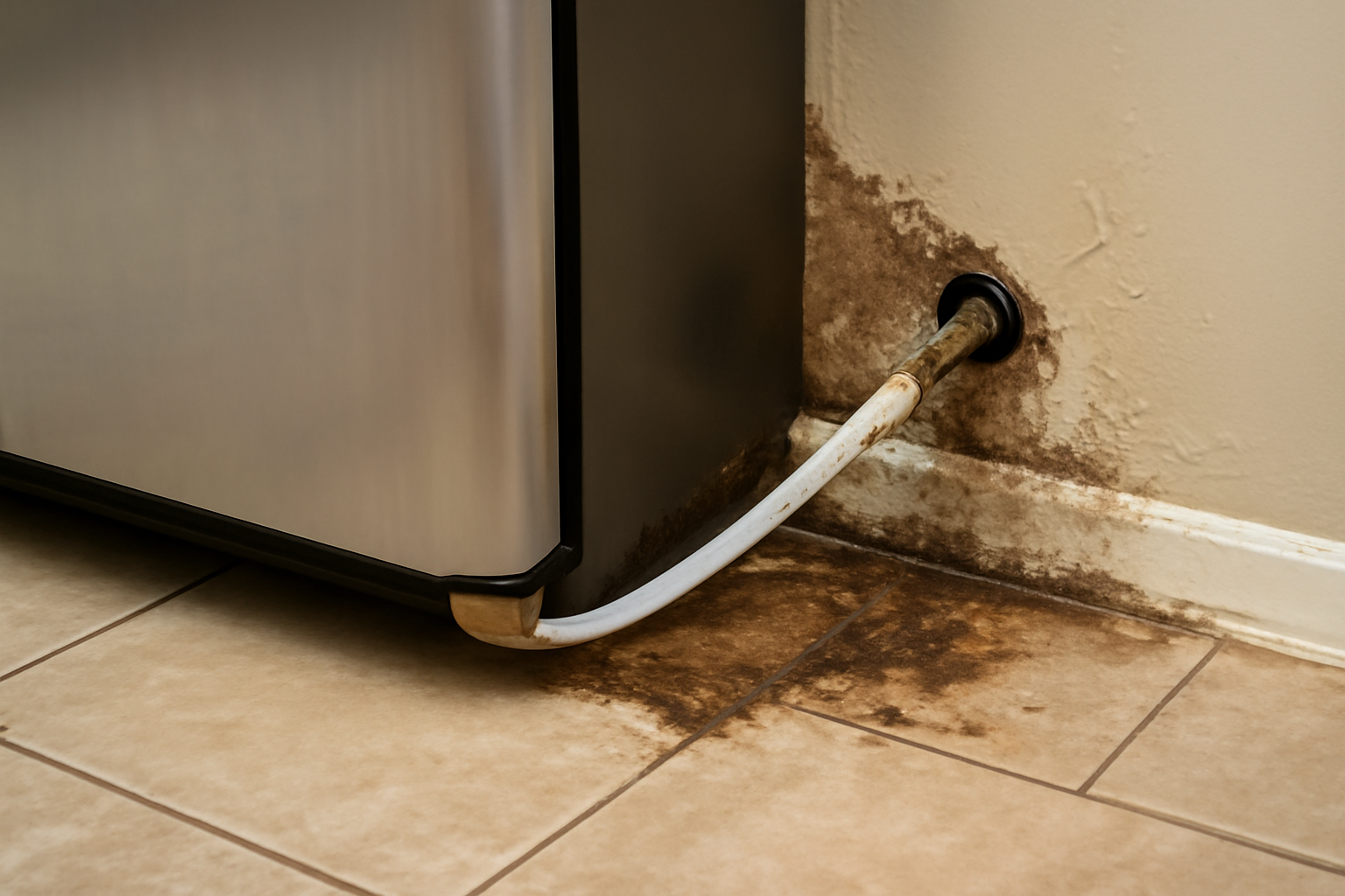 Refrigerator Water Line Leak Removal in Sequim, WA