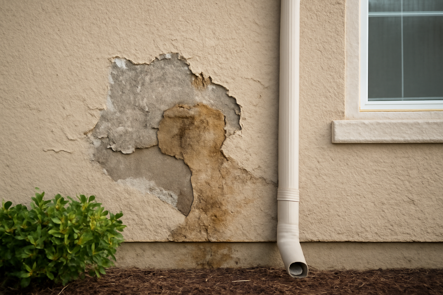 Stucco Water Damage Repair in Covington, WA