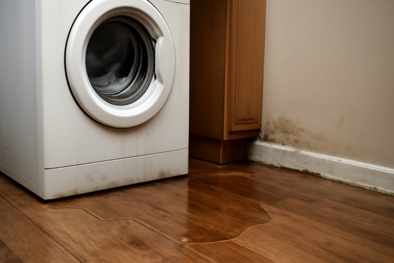 Washing Machine Overflow Water Removal