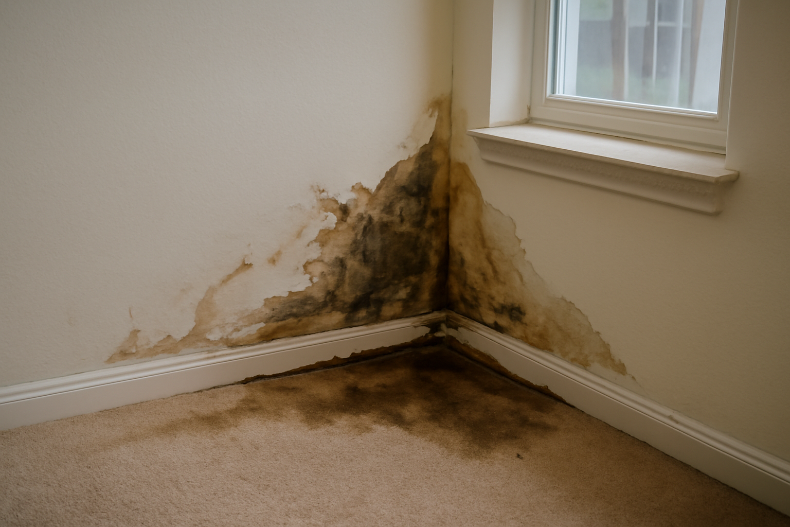 Water Damage Assessment in Sequim, WA
