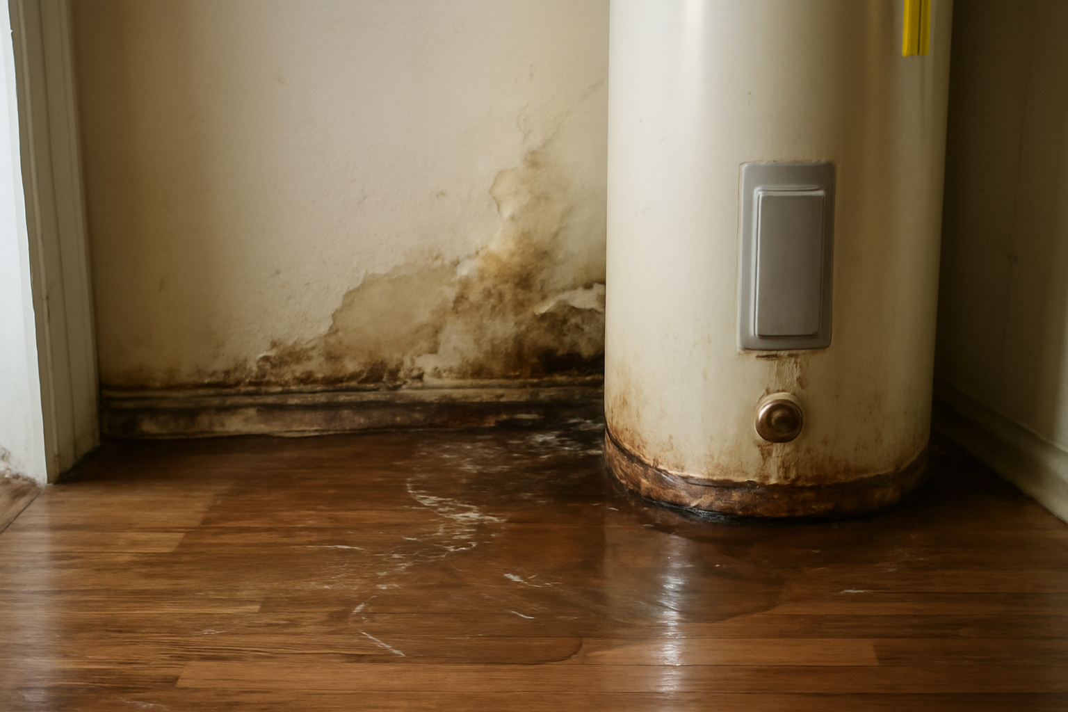 Water Heater Leak Water Removal in Redmond, WA